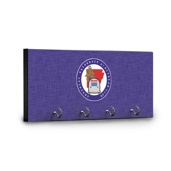 Custom Design - Key Hanger - Front View with Hooks