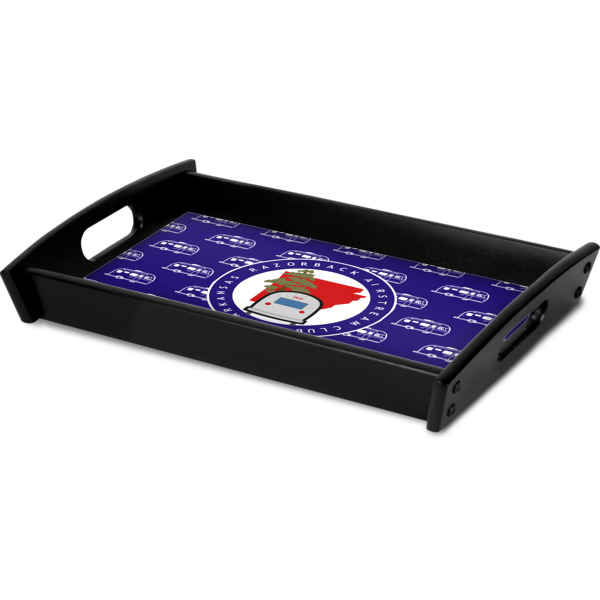 Custom Design - Serving Tray Black - Corner