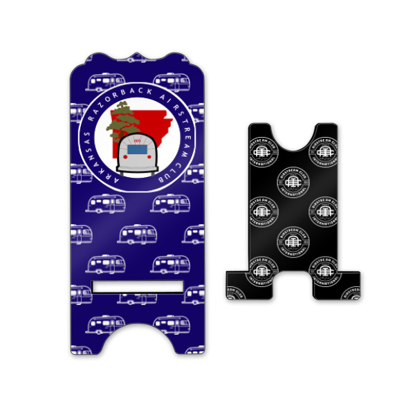 Custom Design - Stylized Phone Stand - Front & Back - Small