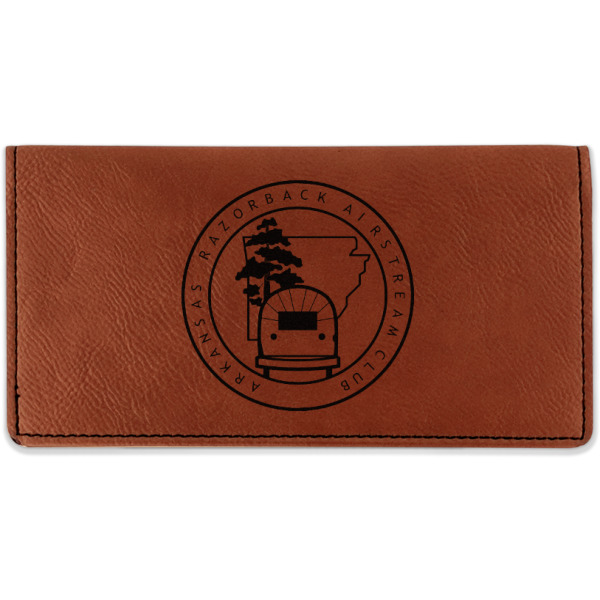 Custom Design Your Own Leatherette Checkbook Holder
