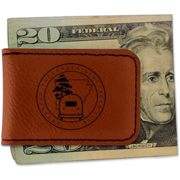 Custom Design Your Own Leatherette Magnetic Money Clip