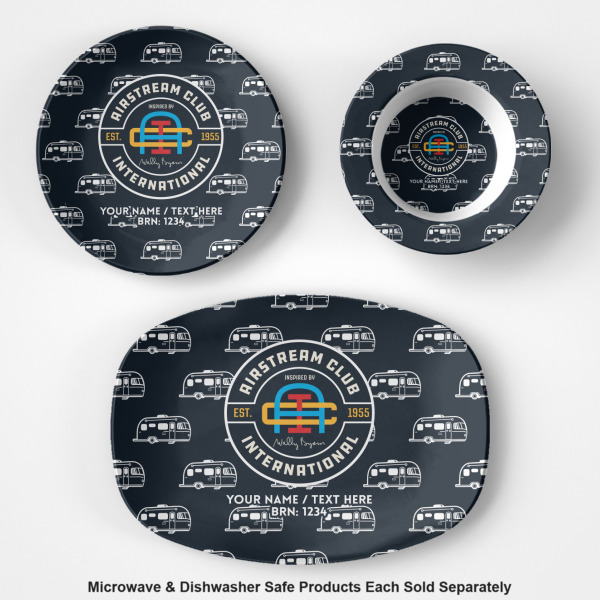 Custom Design - Microwave Safe Composite Polymer Plastic Dishware - Group