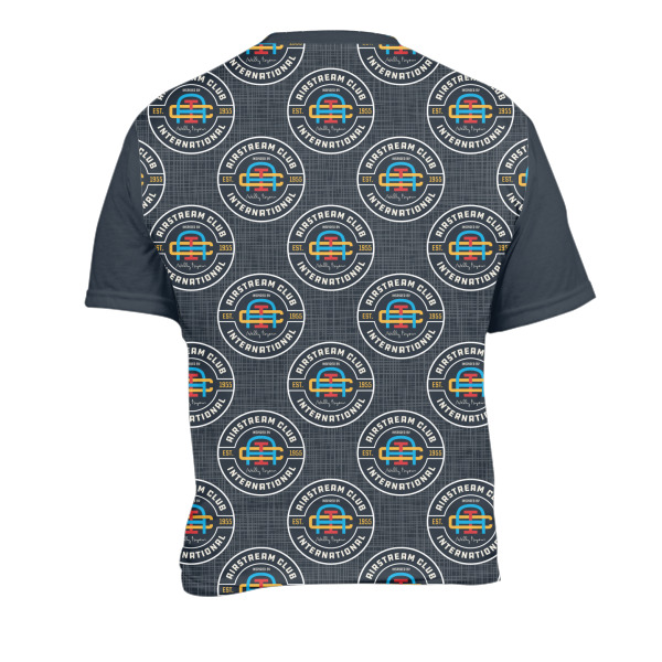 Custom Design - Men's Crew Neck T Shirt Medium - Back