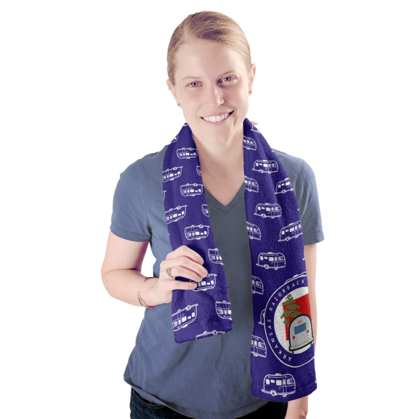 Custom Design - Sport Towel - Exercise use - Model