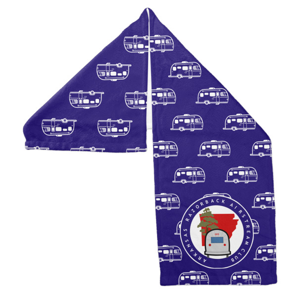 Custom Design - Sports Towel Folded - Both Sides Showing