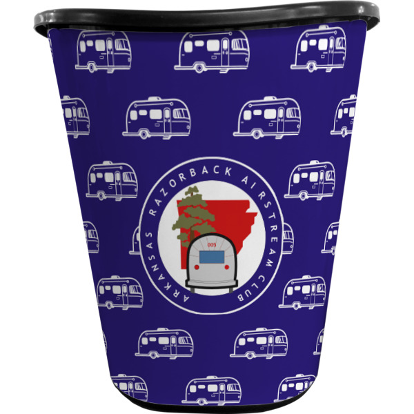 Custom Design - Waste Basket - Black - Front