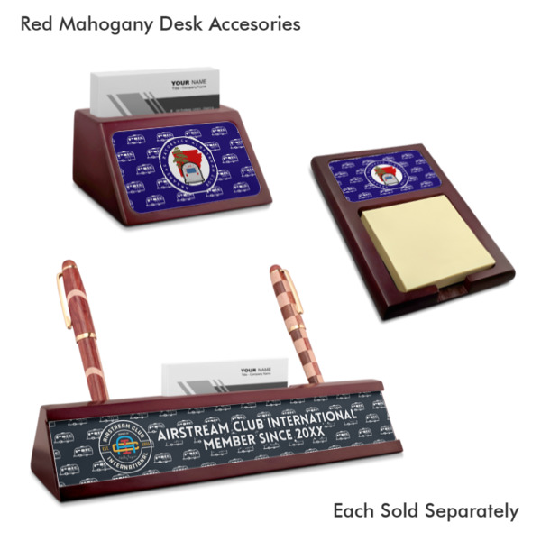 Custom Design - Mahogany Desk Accessories