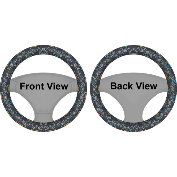 Custom Design - Steering Wheel Cover- Front and Back