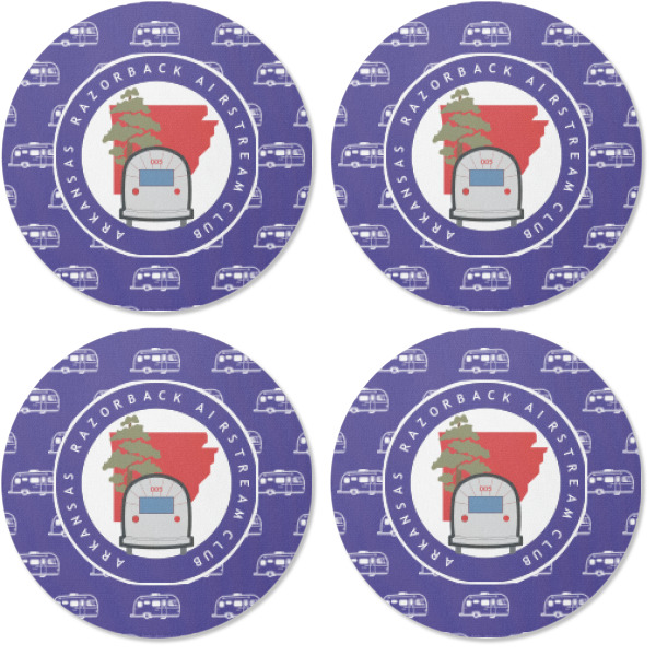 Custom Design - Coaster Round Rubber Back - Apvl