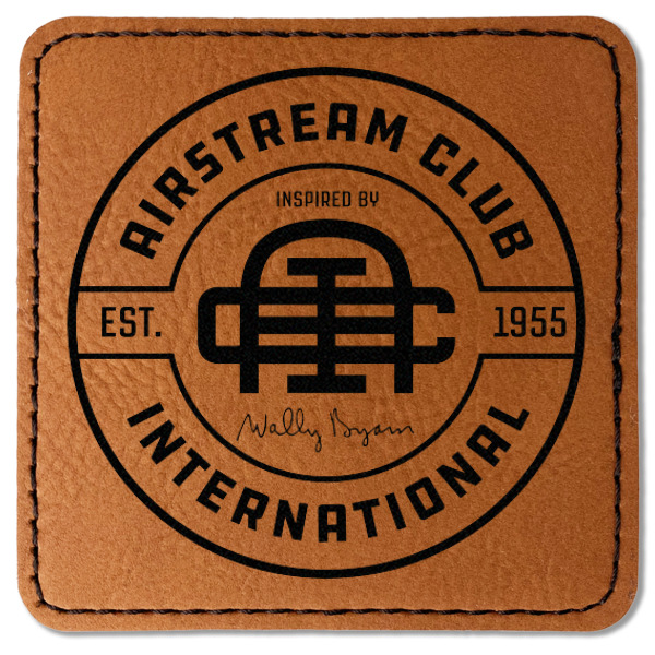 Custom Design - Leatherette Patches - Square