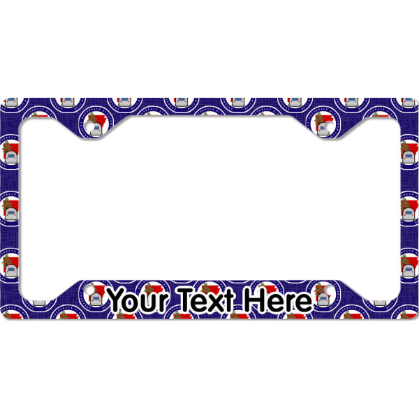 Custom Design - License Plate Frame - Style C