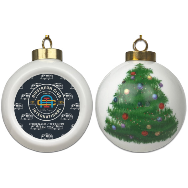 Custom Design - Ceramic Christmas Ornament - X-Mas Tree (APPROVAL)