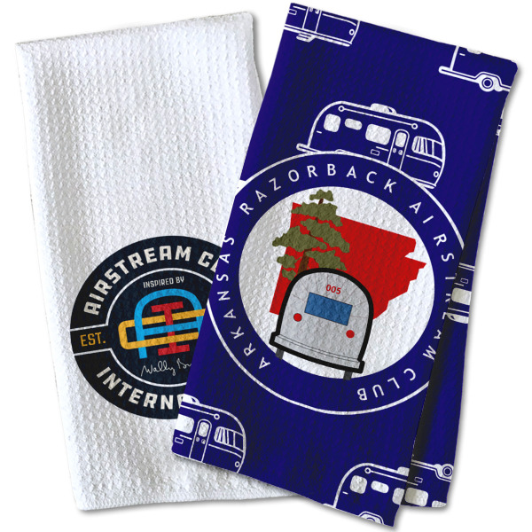 Custom Design - Waffle Weave Towels - Two Print Styles
