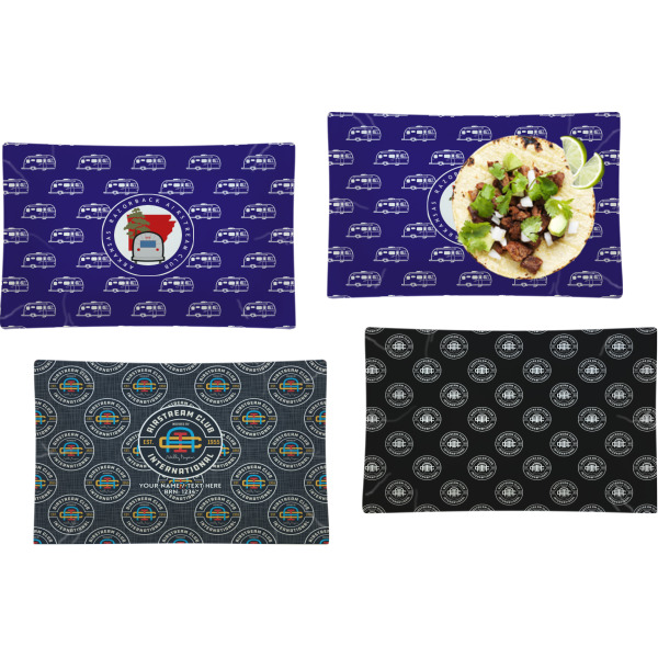 Custom Design - Set of Rectangular Dinner Plates