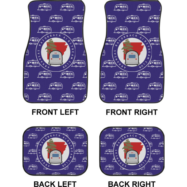 Custom Design - Car Floor Mats Set (2F + 2B)