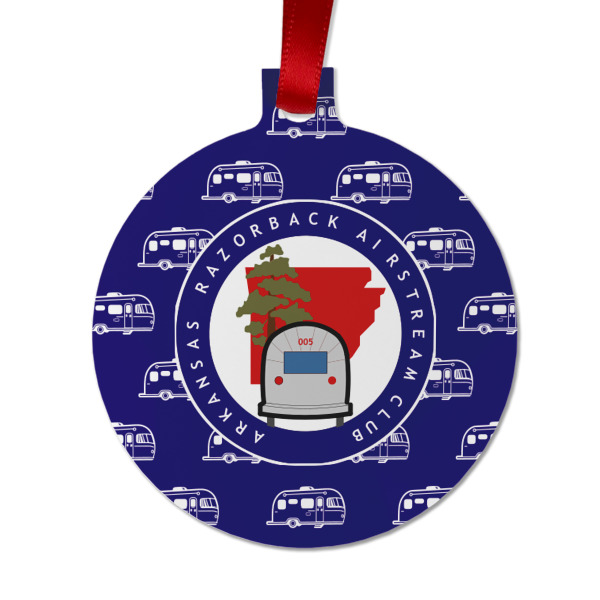 Custom Design - Metal Ball Ornament - Front