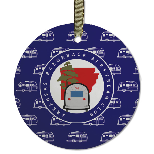 Custom Design - Frosted Glass Ornament - Round
