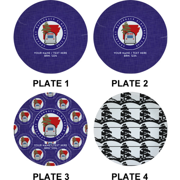 Custom Design - Set of Appetizer / Dessert Plates (Approval)