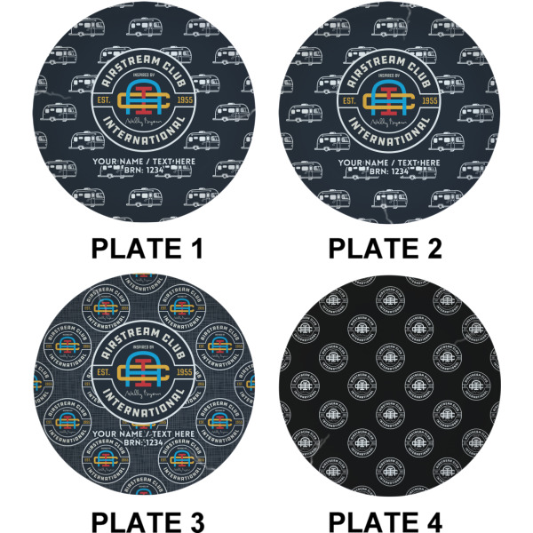 Custom Design - Set of Lunch / Dinner Plates (Approval)