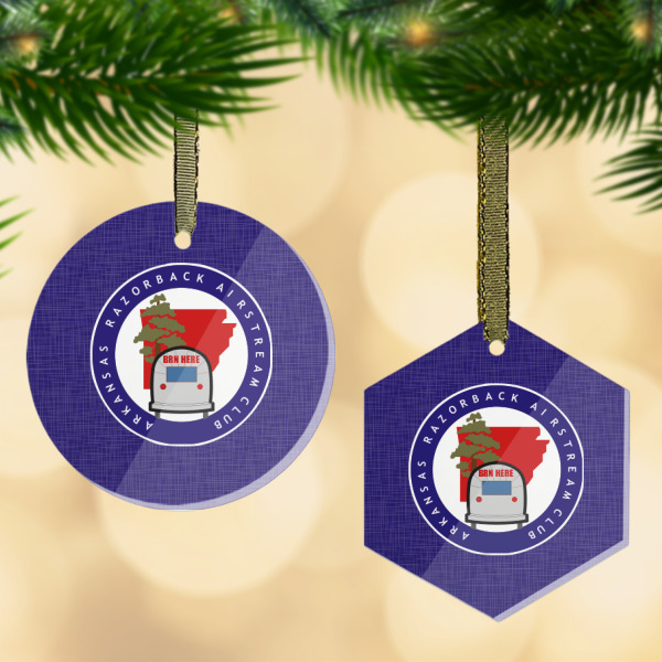 Custom Design Your Own Flat Glass Ornament