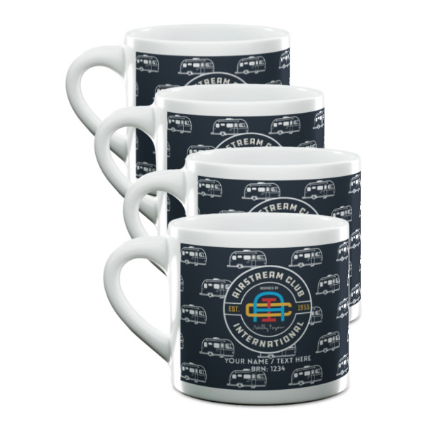 Custom Design Your Own Double Shot Espresso Cups - Set of 4
