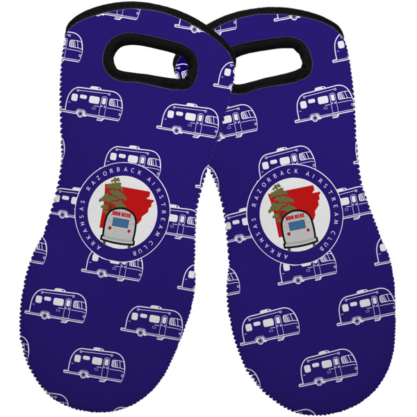Custom Design - Neoprene Oven Mitt -Set of 2 - Front
