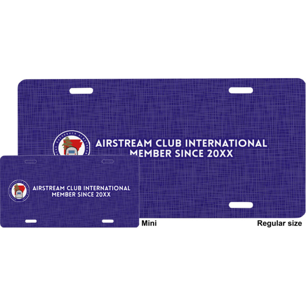 Custom Design - License Plate - Sizes - Four Holes