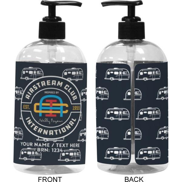 Custom Design - 16 oz Plastic Liquid Dispenser (Approval) - Black