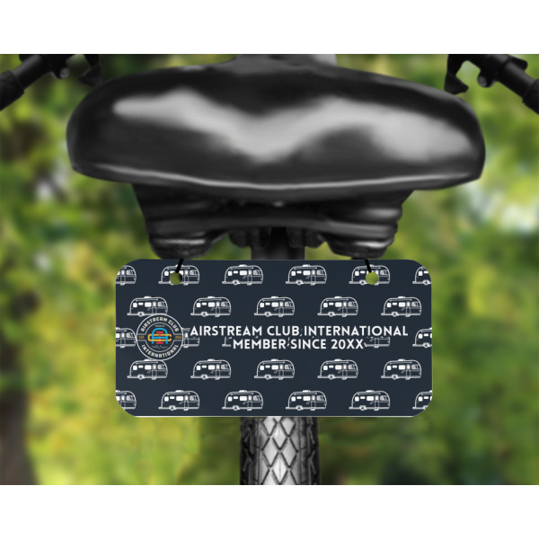 Custom Design - Mini License Plate on Bicycle - LIFESTYLE Two holes