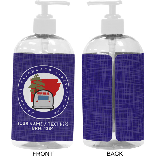 Custom Design - 16 oz Plastic Liquid Dispenser - Approval - White