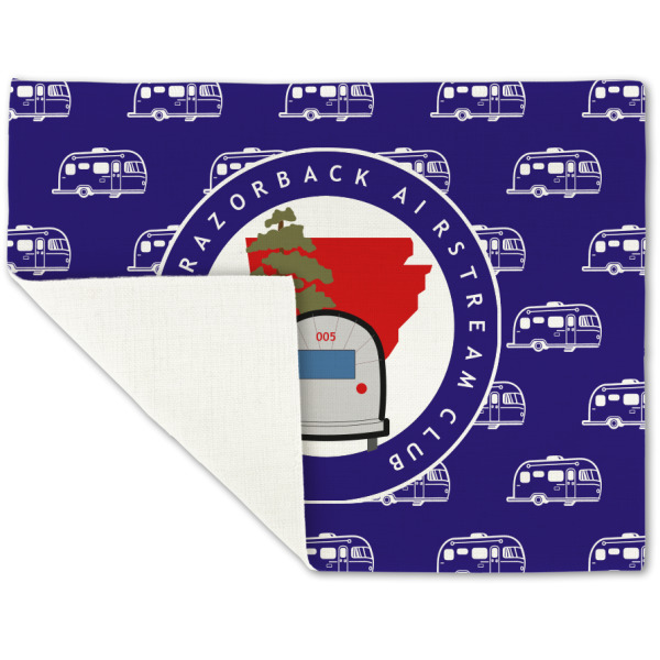 Custom Design - Linen Placemat - Folded Corner (single side)