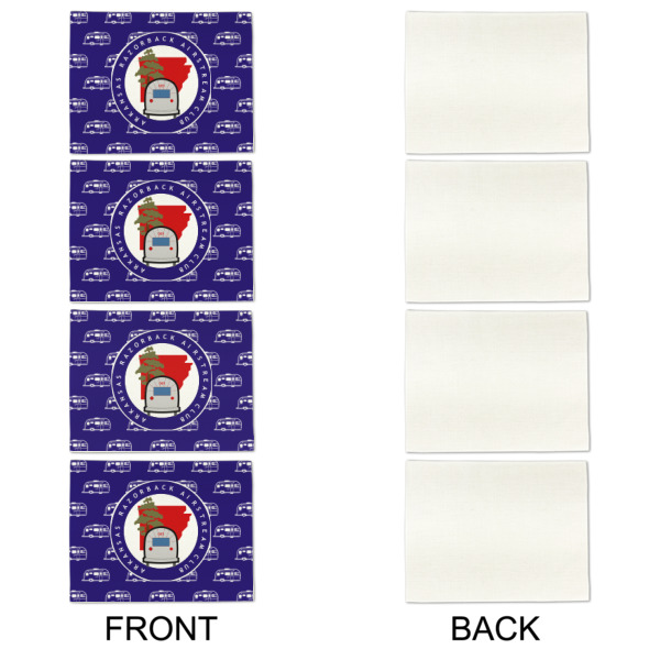 Custom Design - Linen Placemat - APPROVAL Set of 4 (single sided)