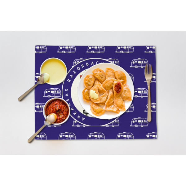 Custom Design - Linen Placemat - Single - Lifestyle