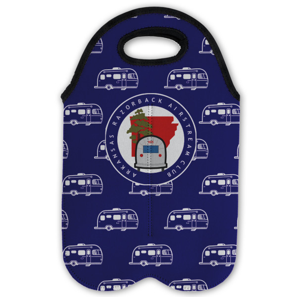 Custom Design - Double Wine Tote - Flat