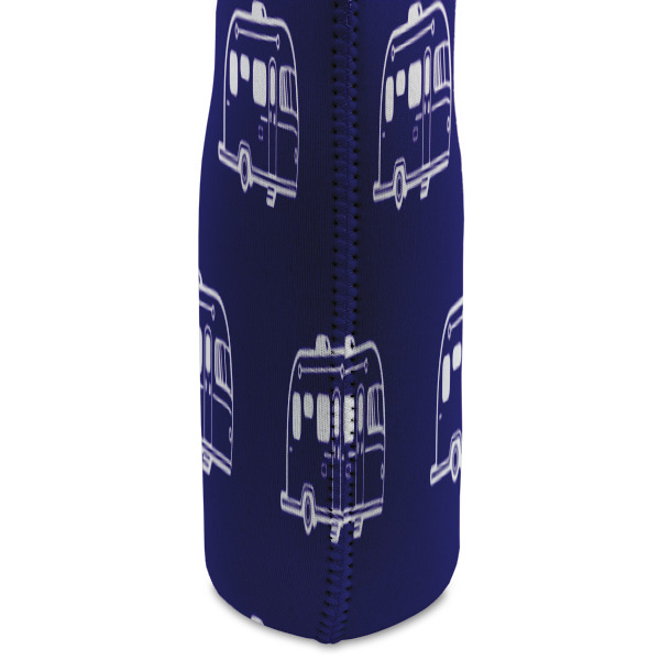 Custom Design - Double Wine Tote - Side Closeup