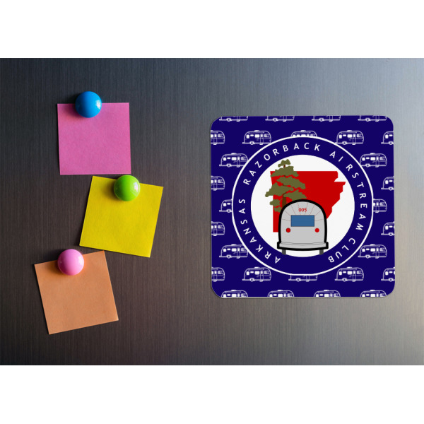 Custom Design - Square Fridge Magnet - LIFESTYLE