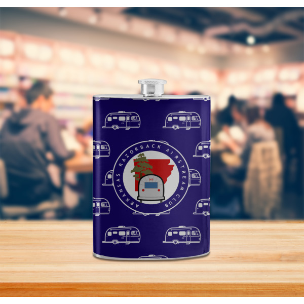 Custom Design - Stainless Steel Flask - LIFESTYLE 2