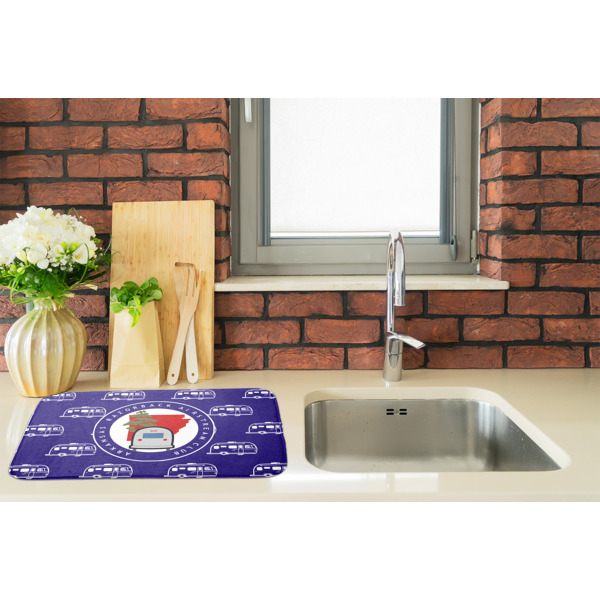 Custom Design - Dish Drying Mat - LIFESTYLE 2