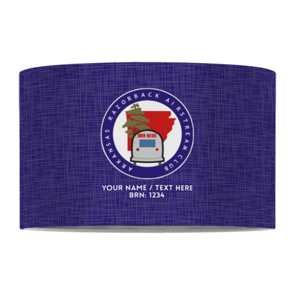 Custom Design - 12" Drum Lampshade - FRONT (Fabric)