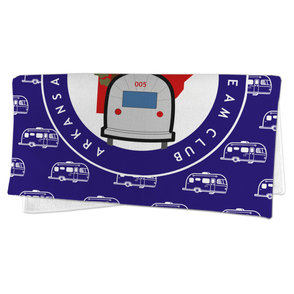 Custom Design - Microfiber Dish Rag - FOLDED (half)