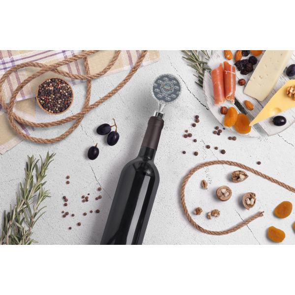 Custom Design - Wine Bottle Stopper - LIFESTYLE