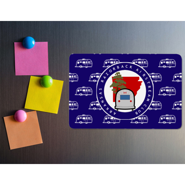 Custom Design - Rectangular Fridge Magnet - LIFESTYLE