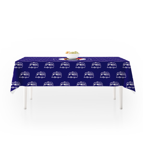 Custom Design - Tablecloths (58"x102") - LIFESTYLE (side view)