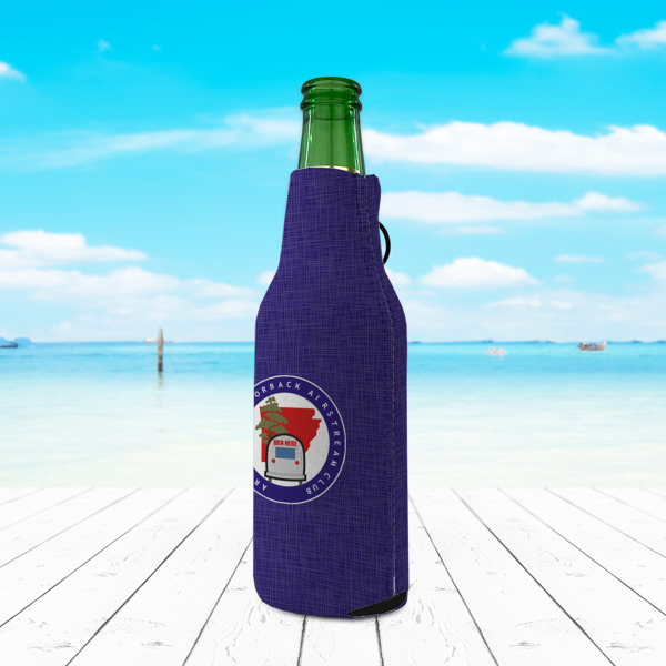Custom Design - Zipper Bottle Cooler - LIFESTYLE