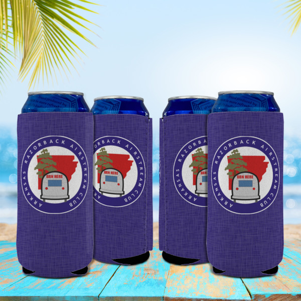 Custom Design - Can Cooler - 16oz - Set of 4 - In Context
