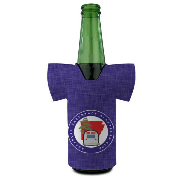 Custom Design - Jersey Bottle Cooler - Set of 4 - FRONT (on bottle)