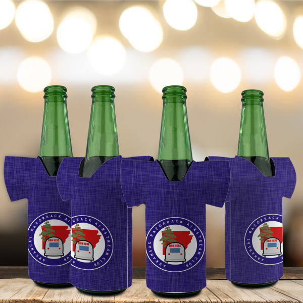 Custom Design - Jersey Bottle Cooler - Set of 4 - LIFESTYLE