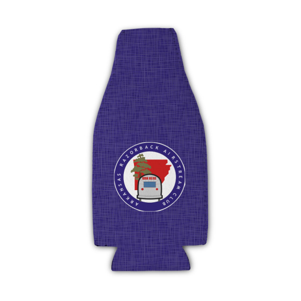 Custom Design - Zipper Bottle Cooler - Set of 4 - Front