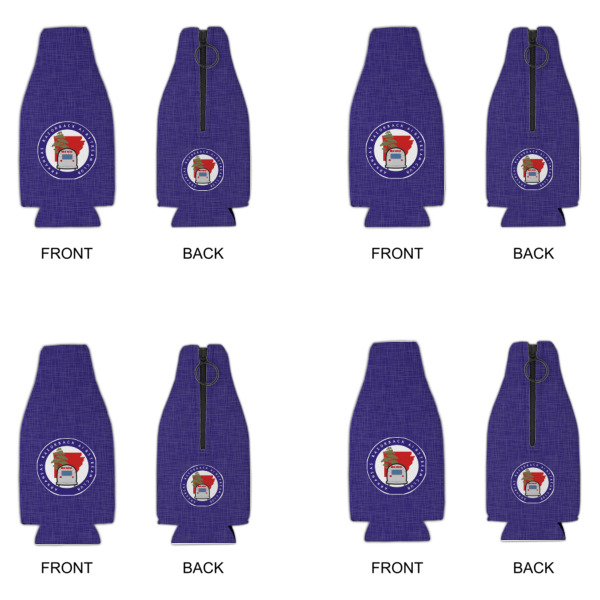 Custom Design - Zipper Bottle Cooler - Set of 4 - Approval