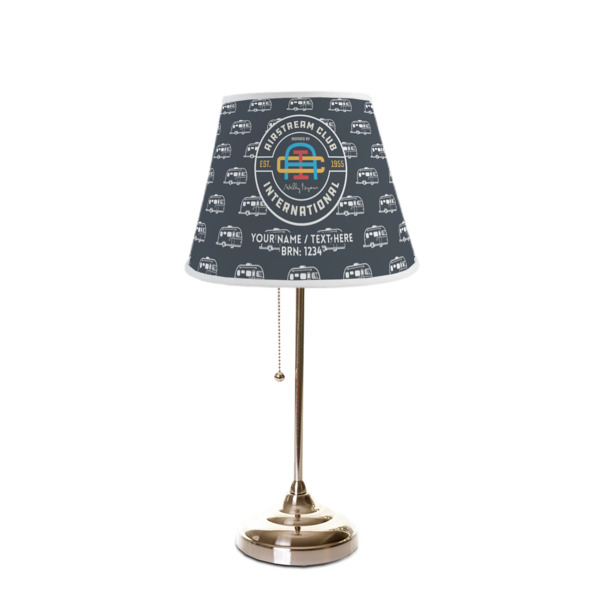 Custom Design - Poly Film Empire Lampshade - On Stand